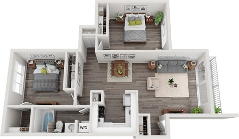 a 2400 sq ft floor plan with bedrooms and a bathroom